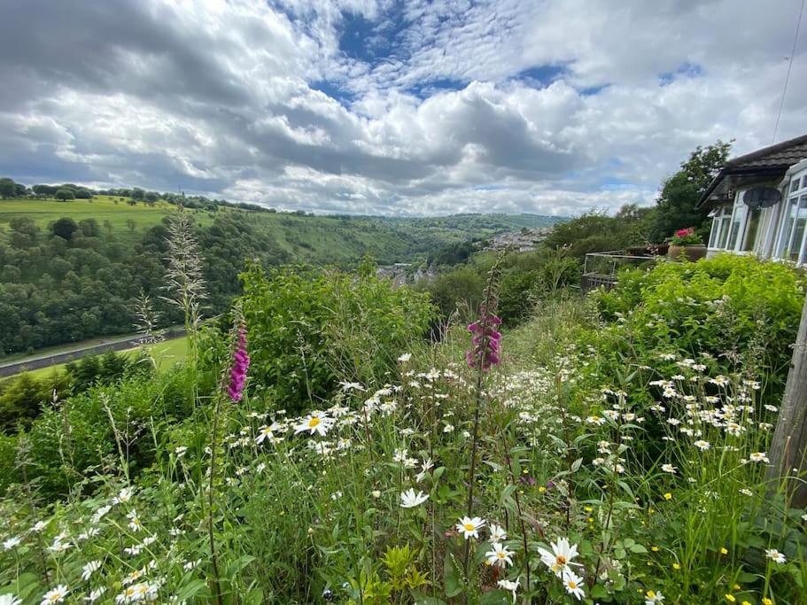 Willa The Crest Hillside Retreat With Hot Tub Abertillery Zewnętrze zdjęcie